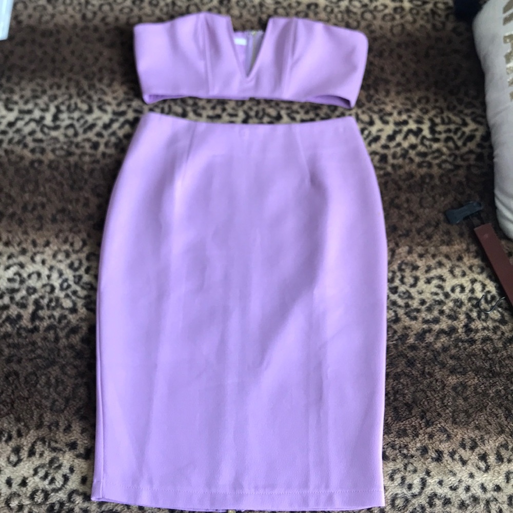 Lulu’s Lavender skirt set